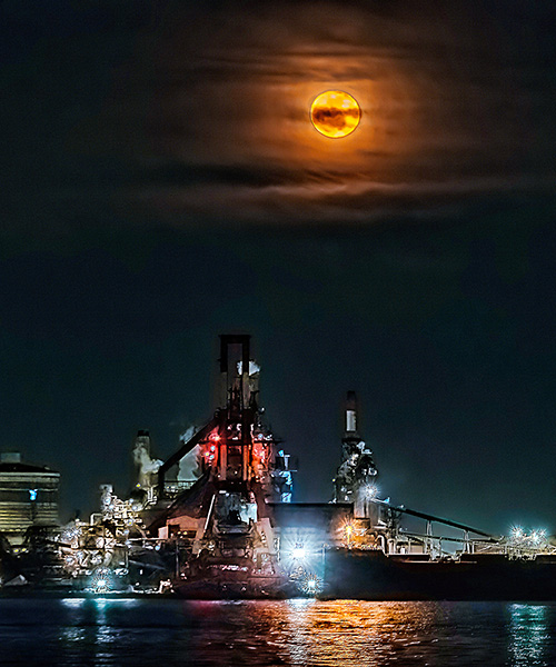 おぼろ月夜と製鉄所